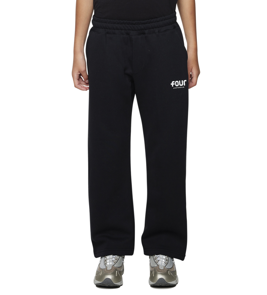 Logo Straight Leg Black