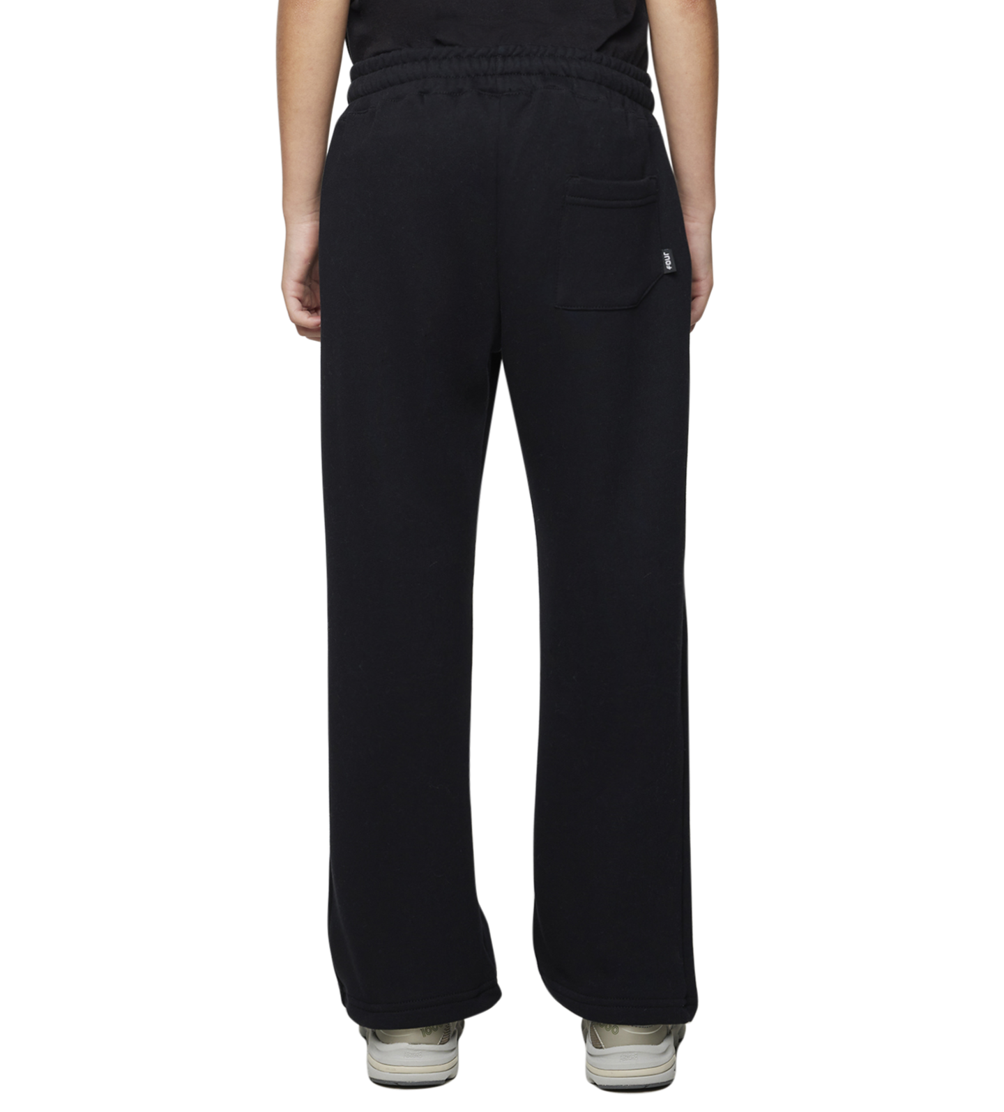 Logo Straight Leg Black