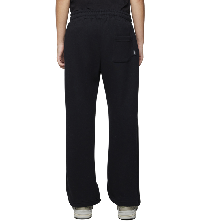 Logo Straight Leg Black