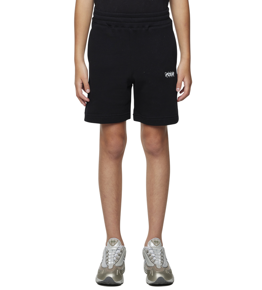 Circles Logo Shorts Black