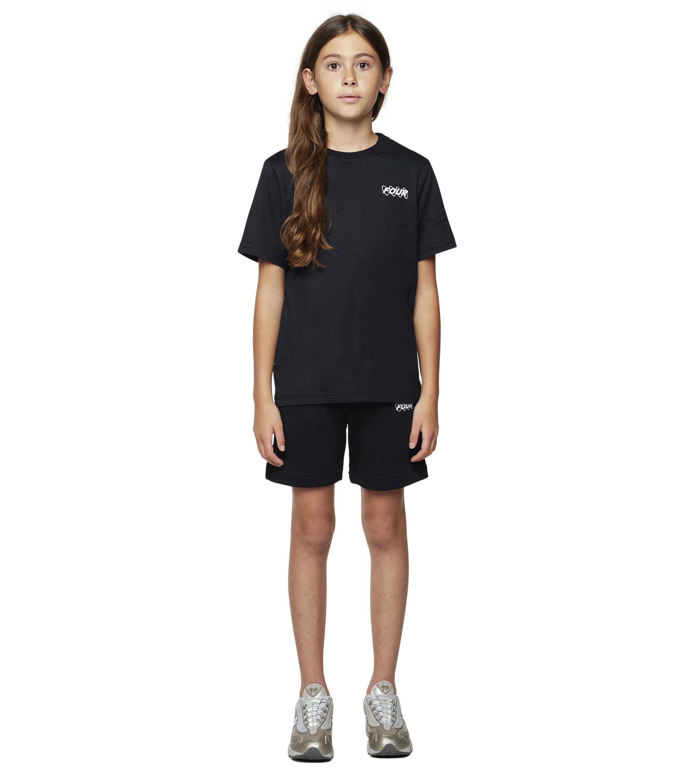 Circles Logo T-shirt Black