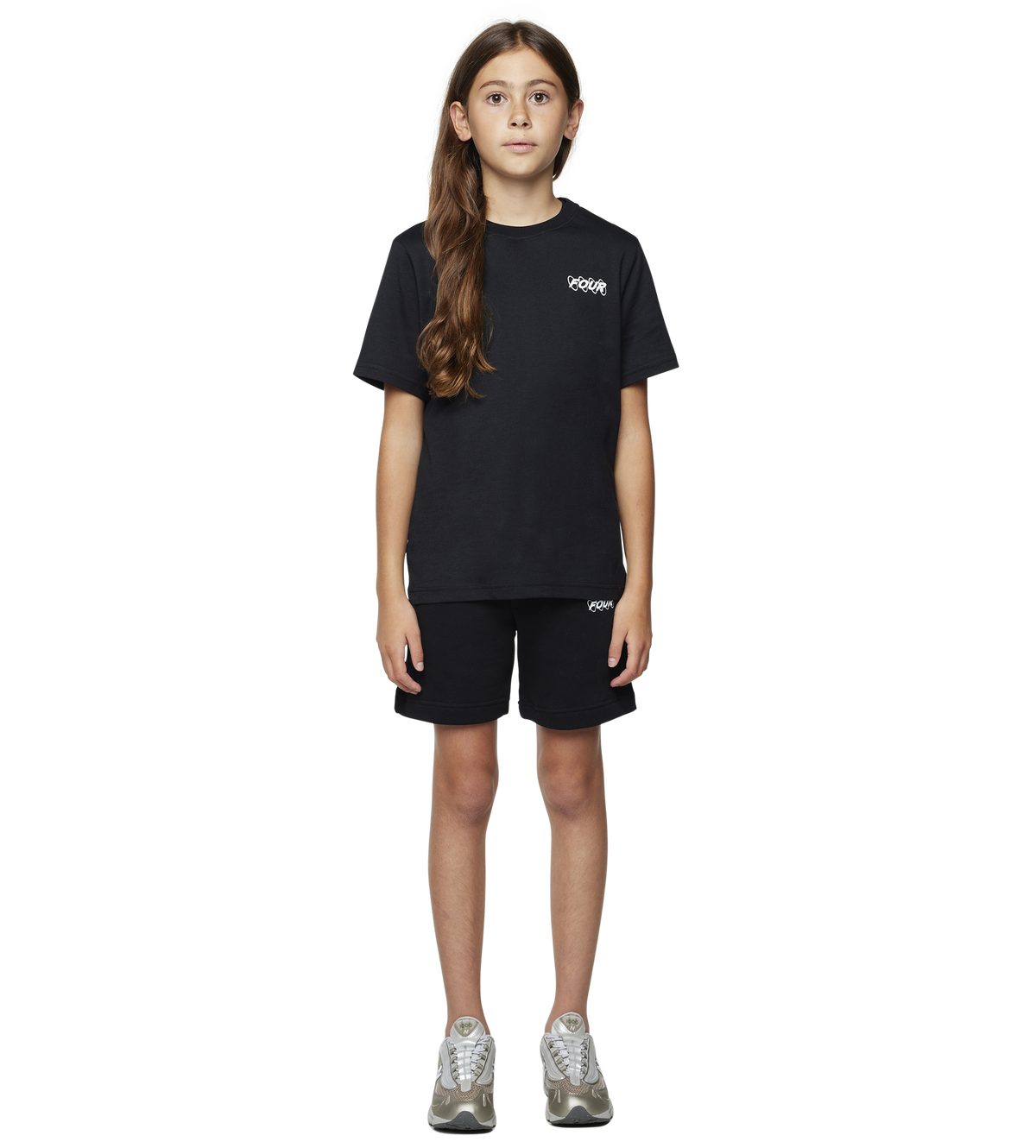 Circles Logo-T-shirt Zwart