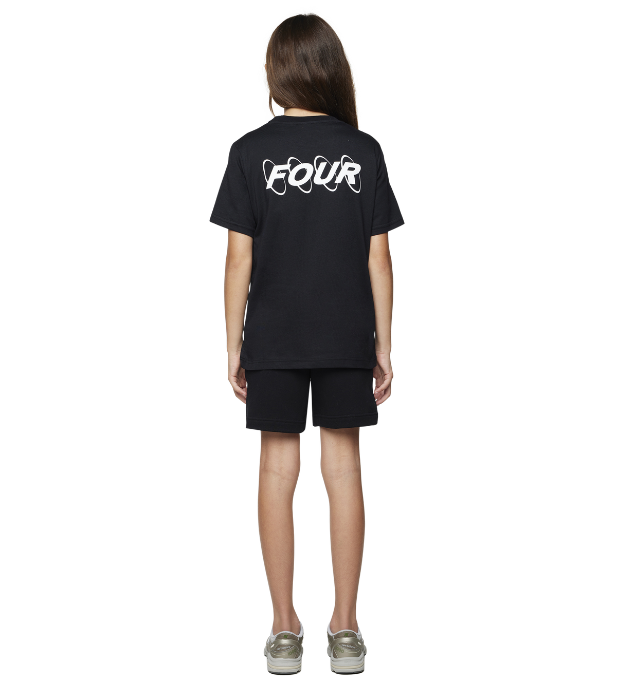 Circles Logo-T-shirt Zwart