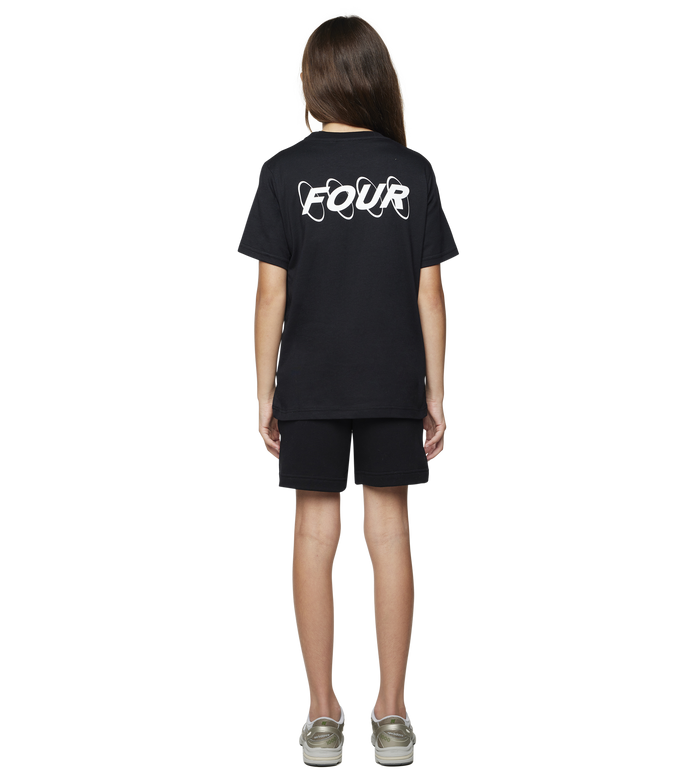 Circles Logo-T-shirt Zwart