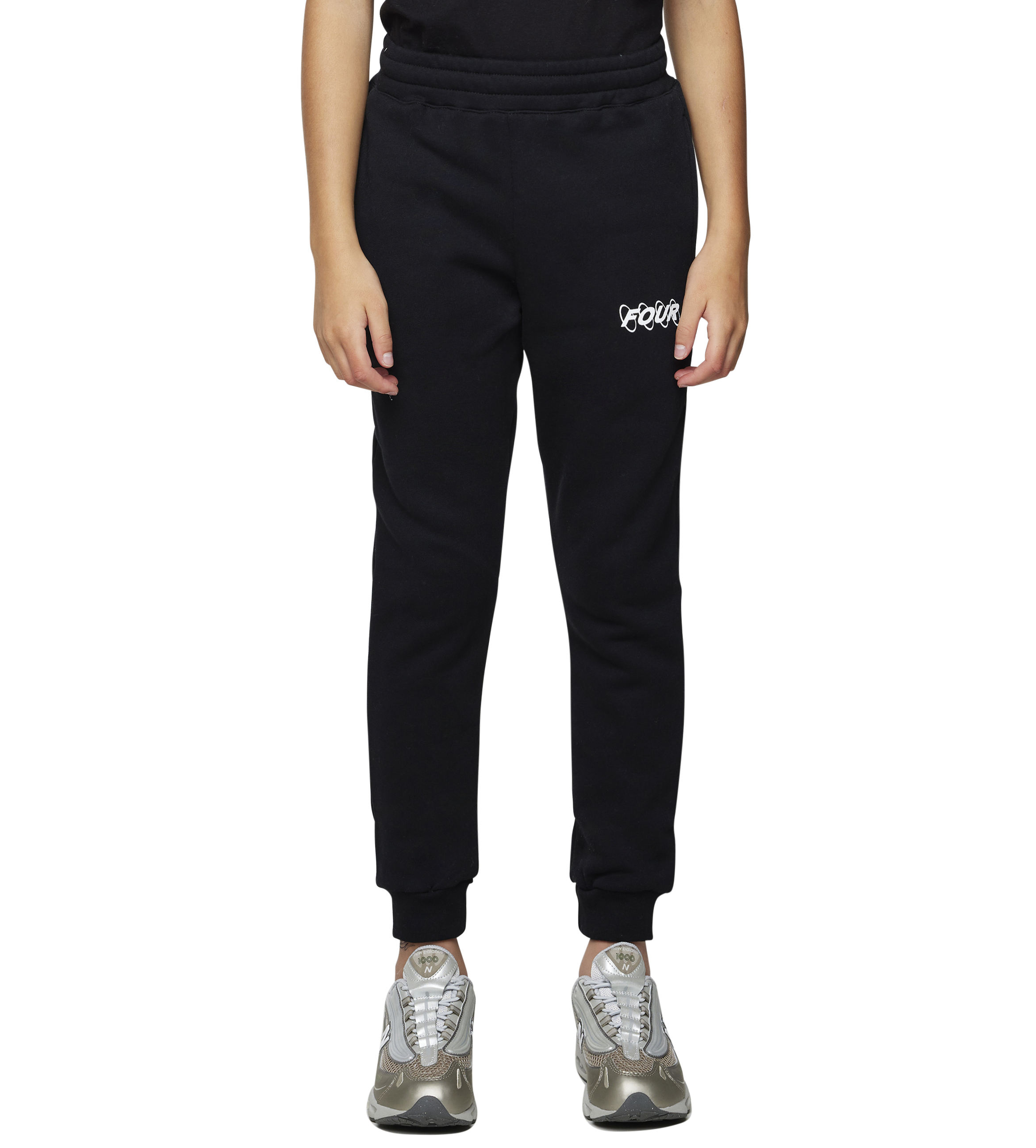 Circles Logo Sweatpants Black