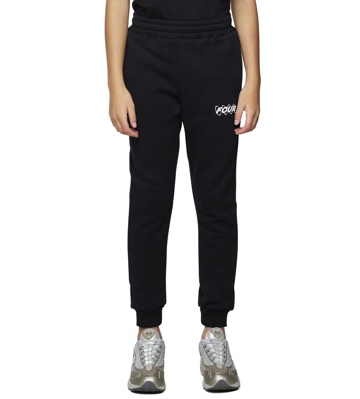 Circles Logo joggingbroek zwart