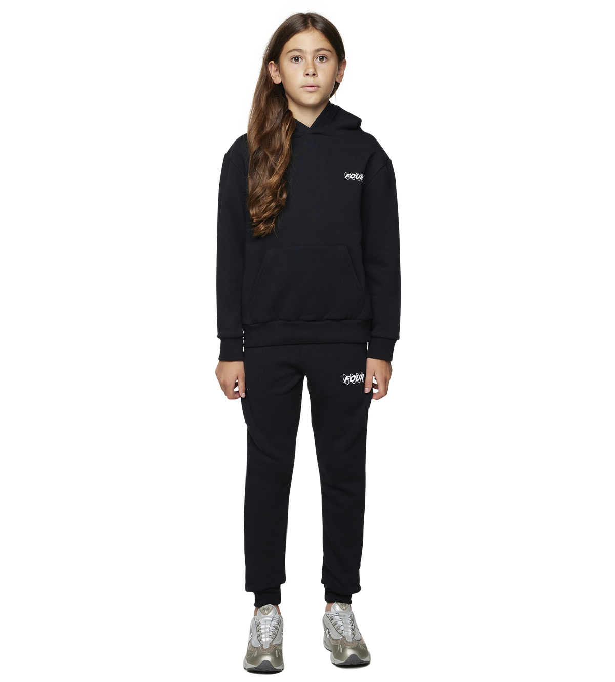 Circles Logo hoodie Zwart