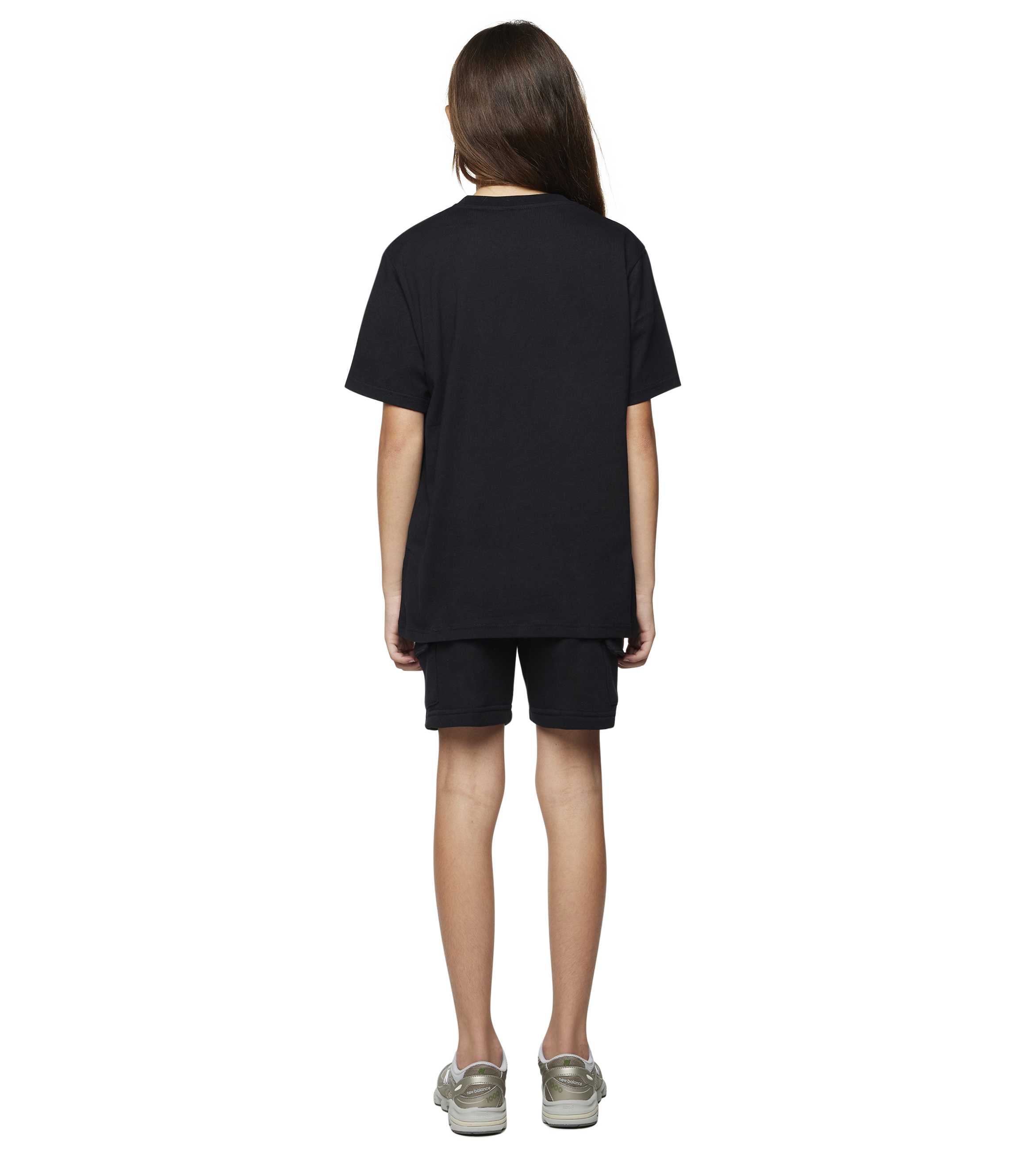 Four Kids Logo Pocket Tee Black