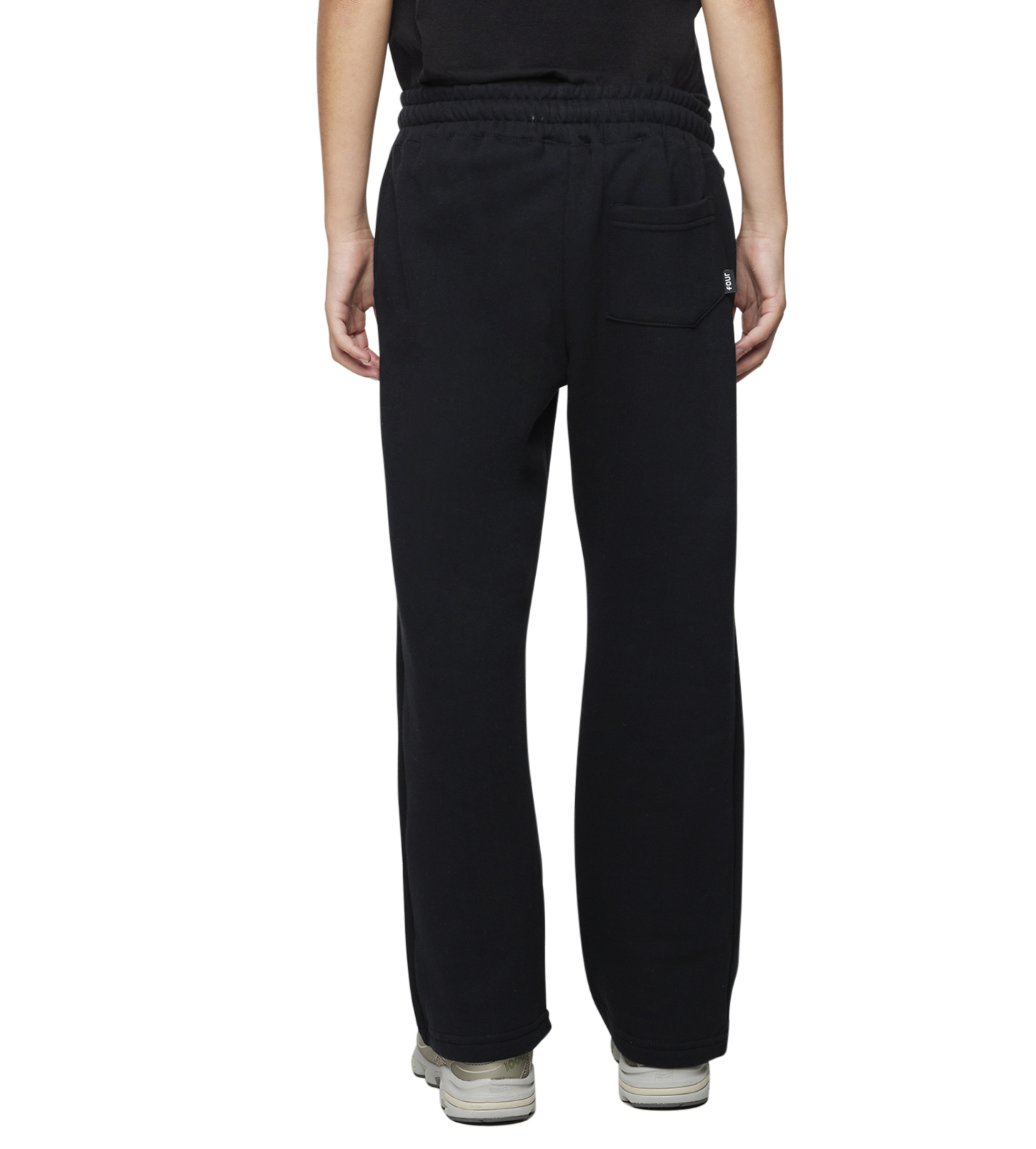 Circles Straight Leg Black/ Pink