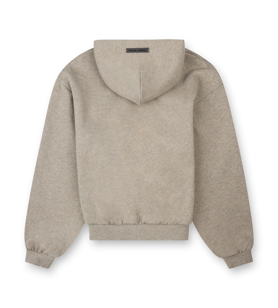 Essentials Classic Fleece Hoodie in Heather Stone (Kids)