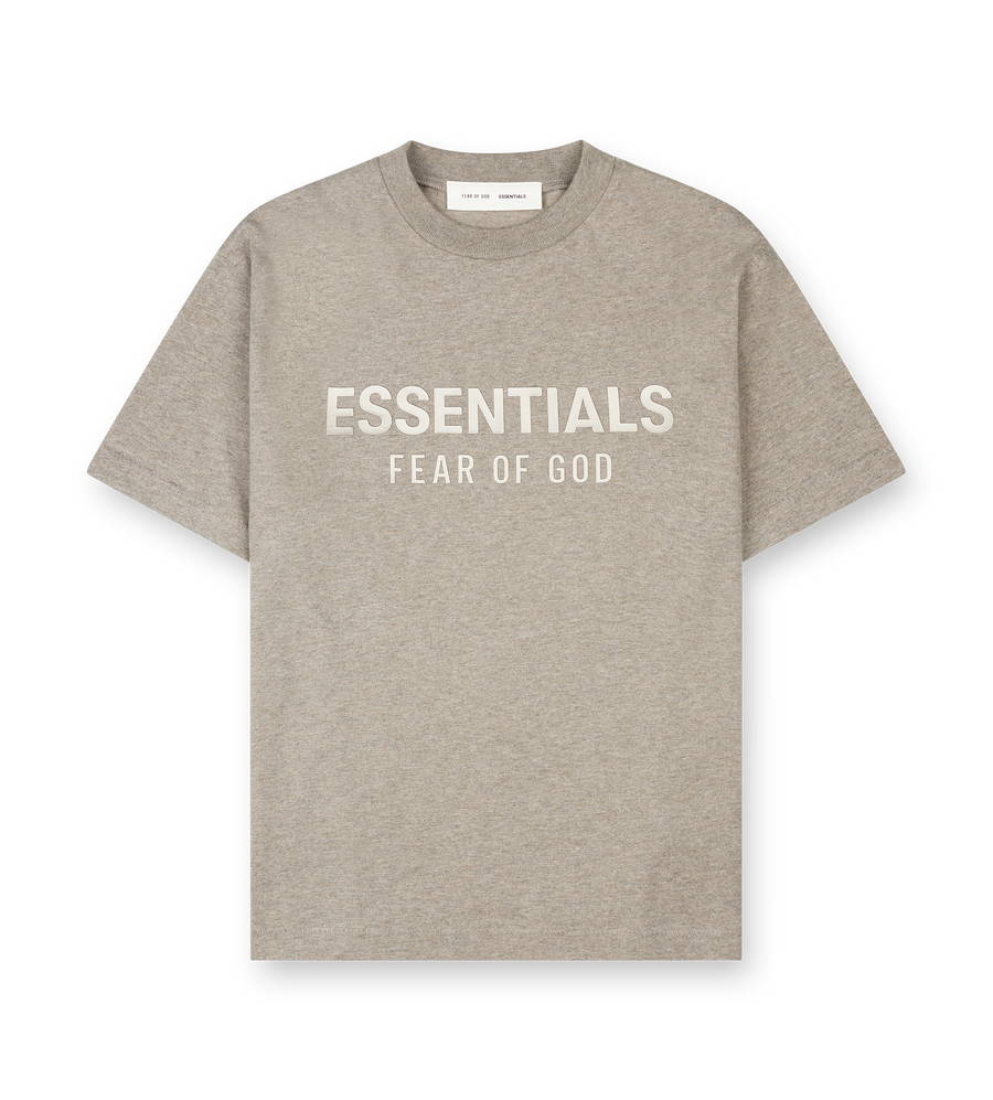 Essentials Classic Tee in Heather Stone (Kids)