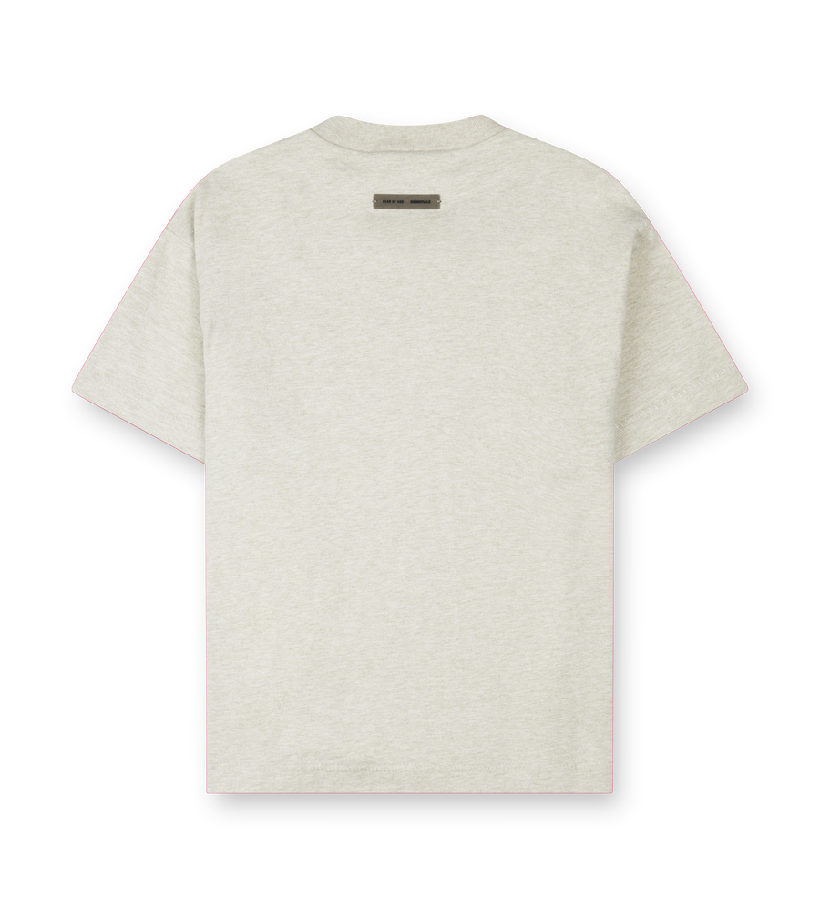 Essentials Classic Tee in Heather Stone (Kids)