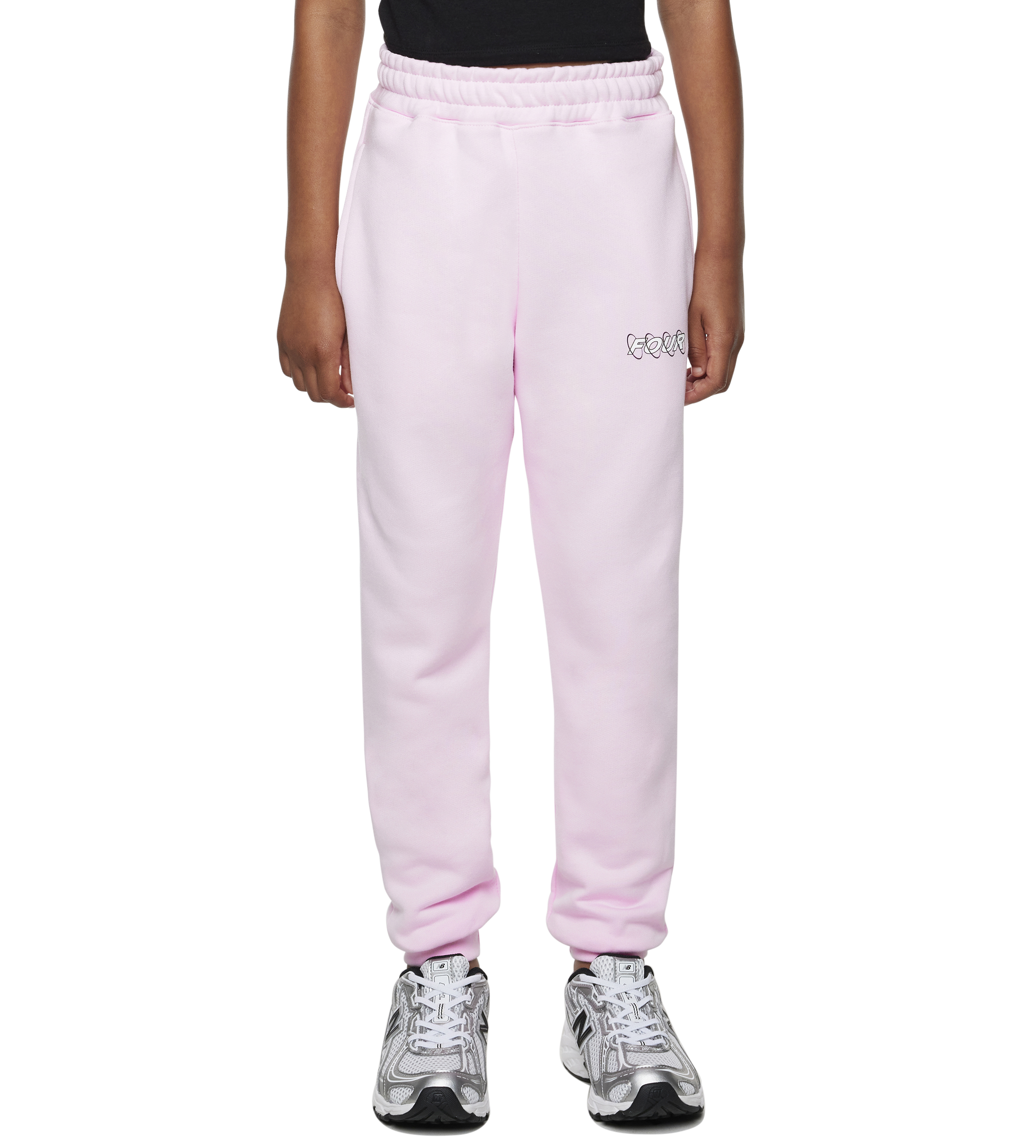 Circles Sweatpants Soft Pink/ White