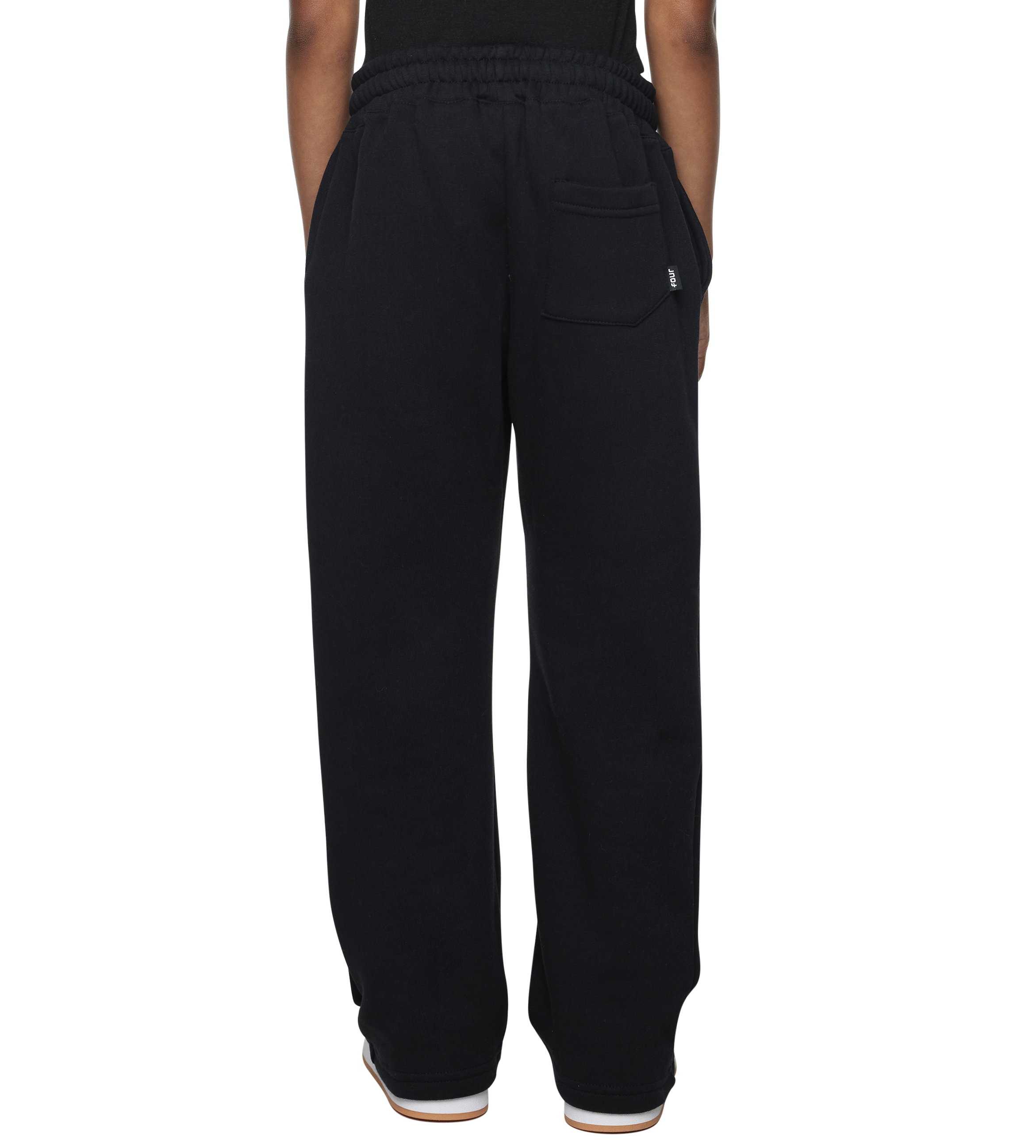 Circles Straight Leg Black/ Pink