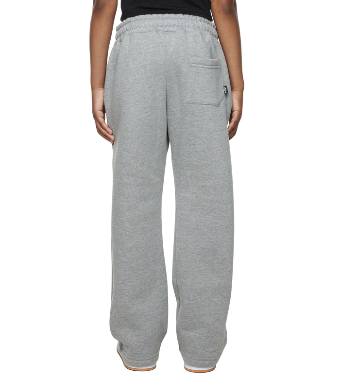 Logo Straight Leg Grey Melange