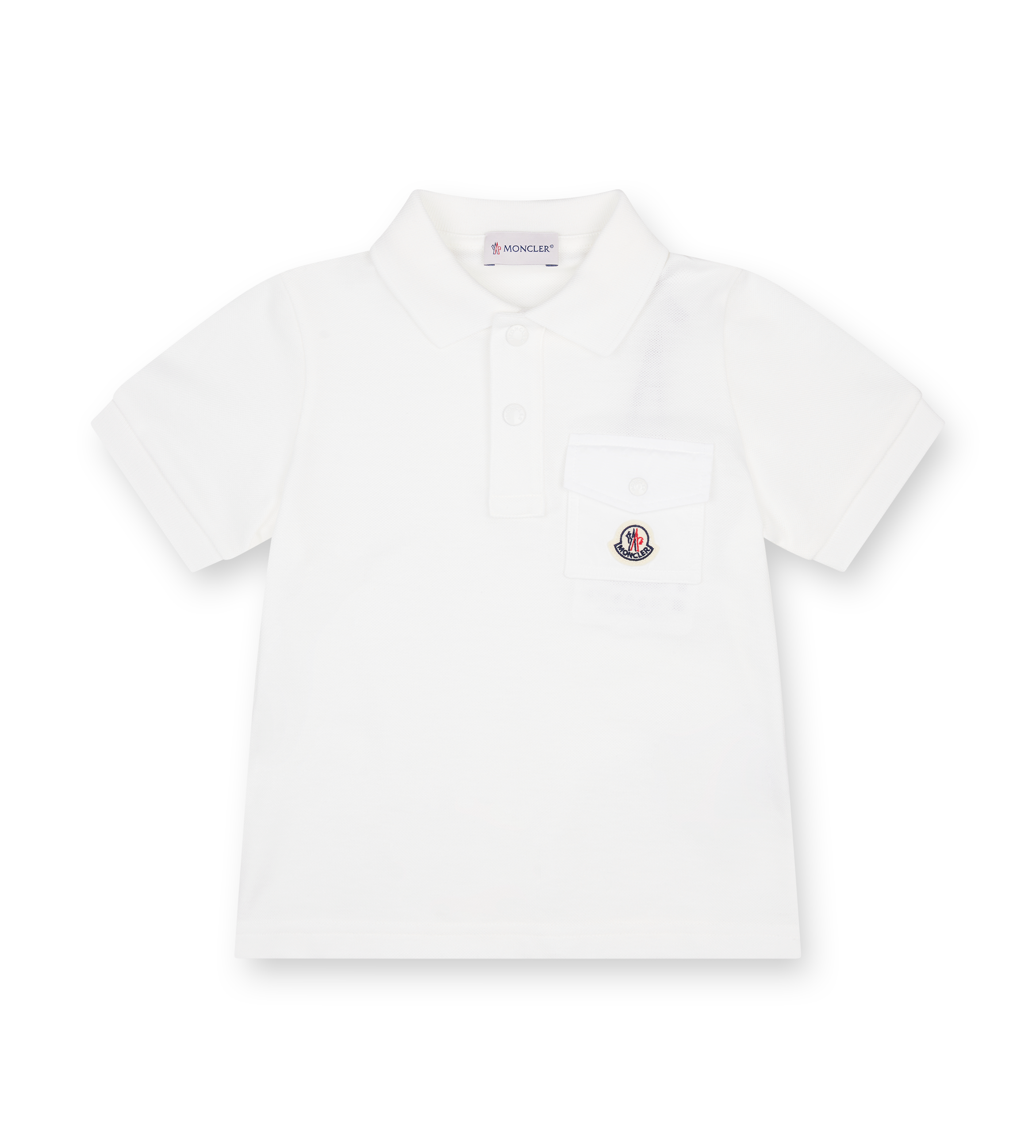 Moncler Enfant Patch-Pocket Polo Shirt (Baby)