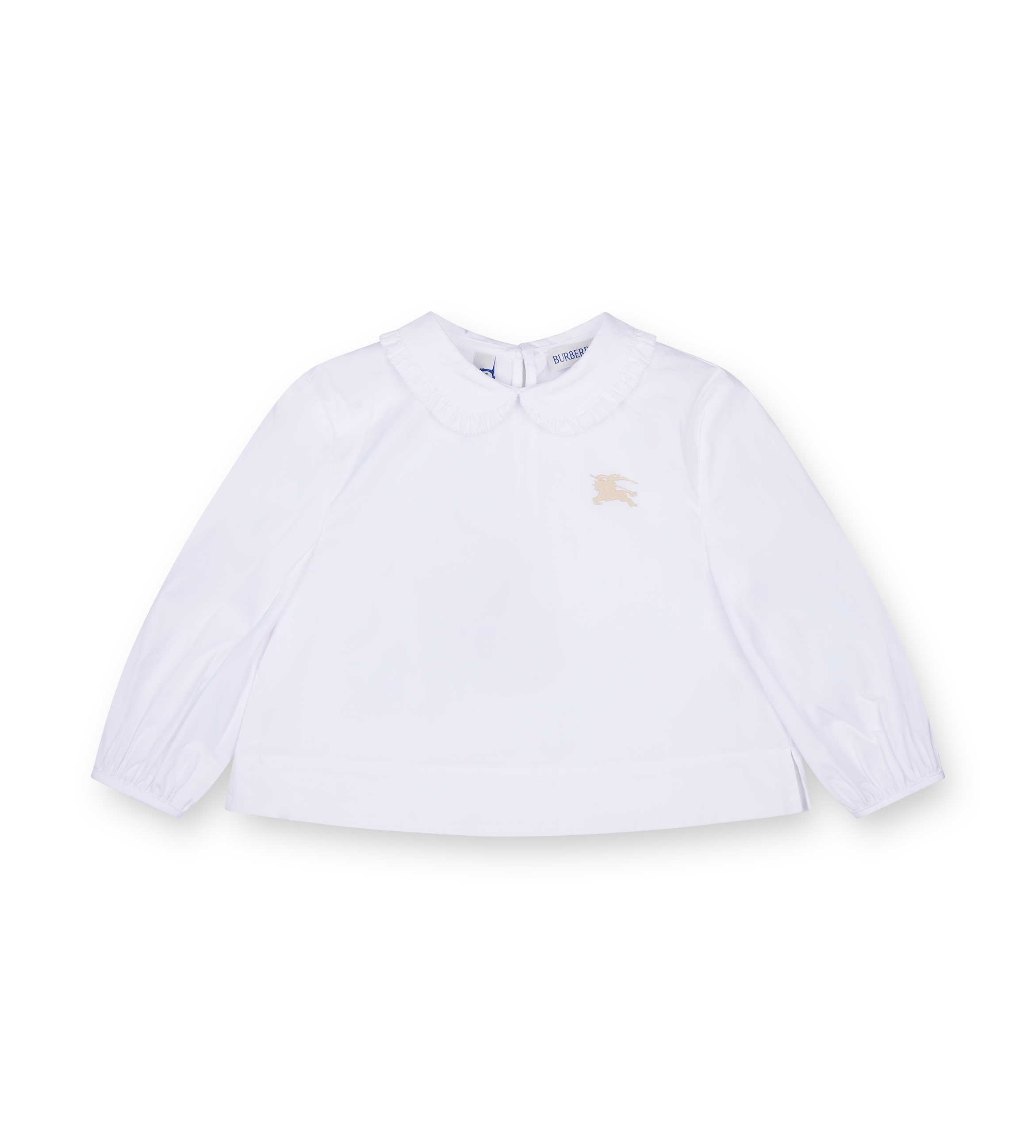 Burberry Kids Cotton Shirt in White (Kids)