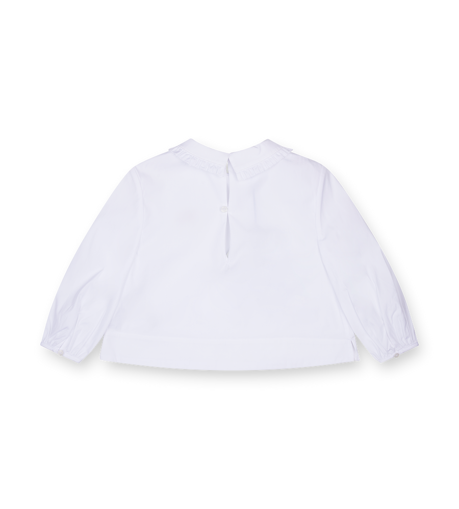 Burberry Kids Cotton Shirt in White (Kids)