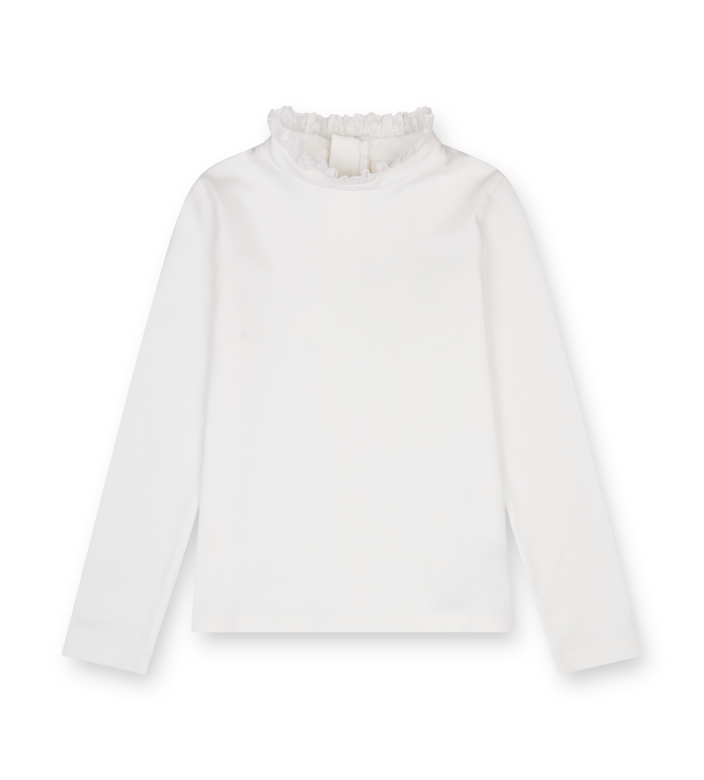 Chloé Kids Turtleneck Top in Off White (Kids)