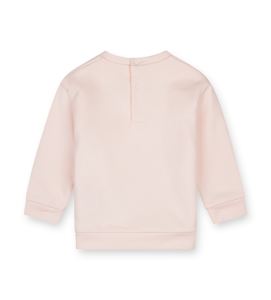 Chloé Logo Cotton Jersey T-shirt in Pink (Kids)
