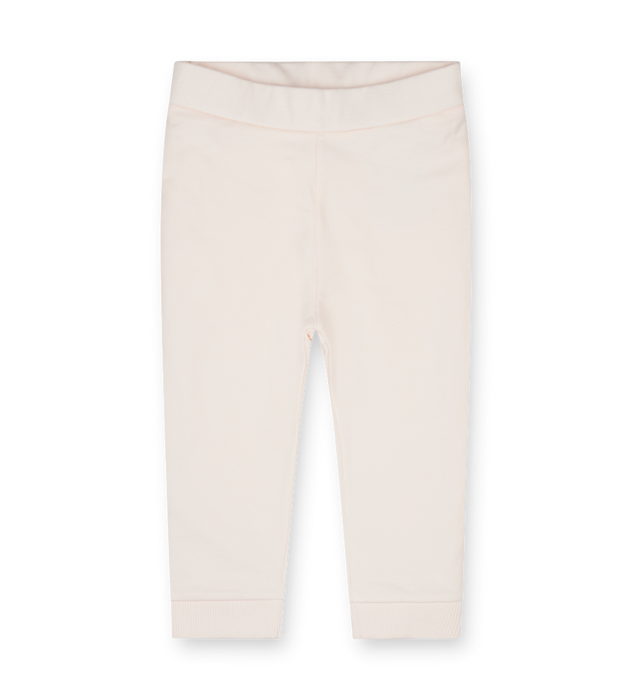 Moncler Embroidered Heart Logo Cotton Tracksuit Set in Light Pink (Kids)