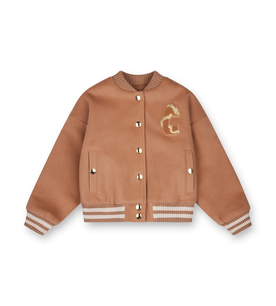 Chloé Kids Bomber Jacket in Beige (Kids)