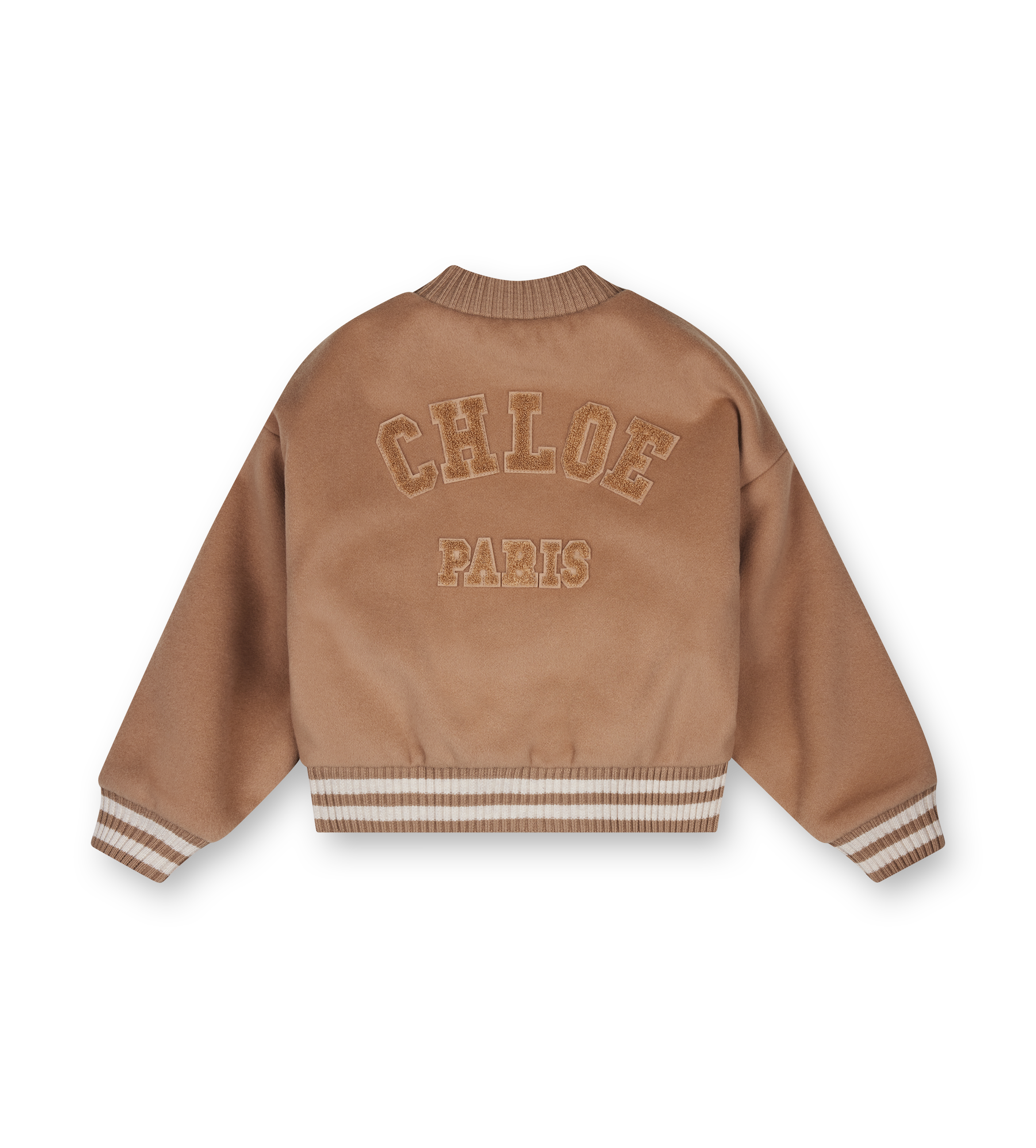 Chloé Kids Bomber Jacket in Beige (Kids)