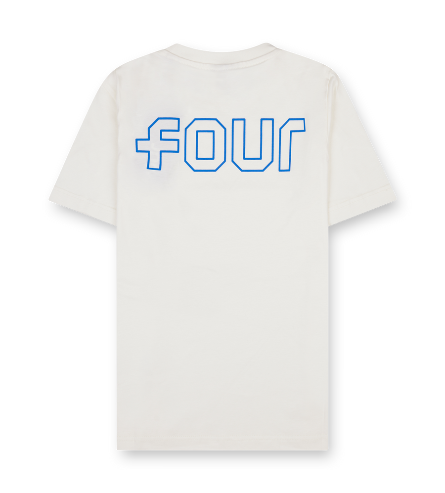 Outline T-shirt Cannoli/ Princess Blue
