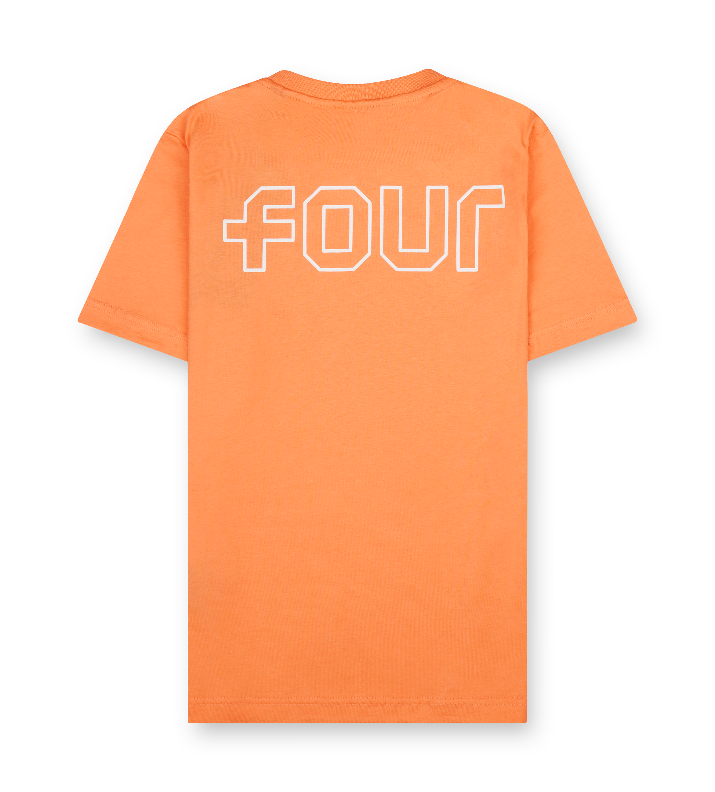 Outline T-shirt Dusty Orange/ Cannoli
