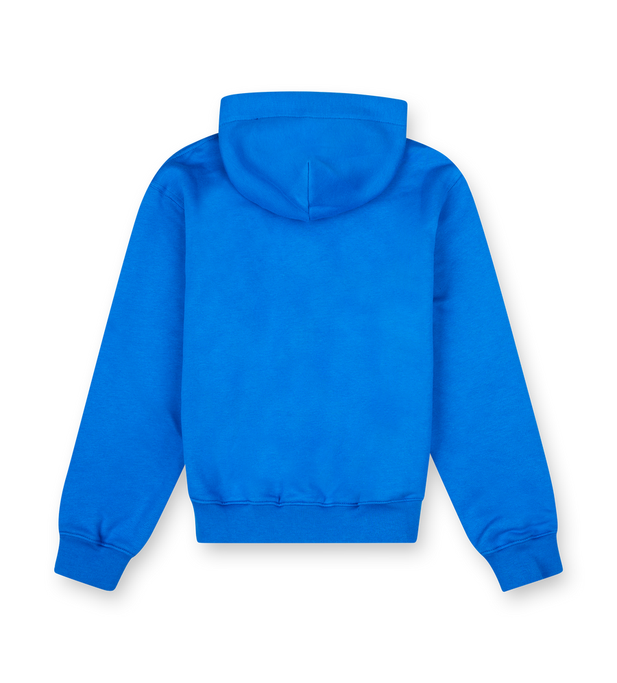 Outline Zip Up Hoodie Princess Blue/ Cannoli