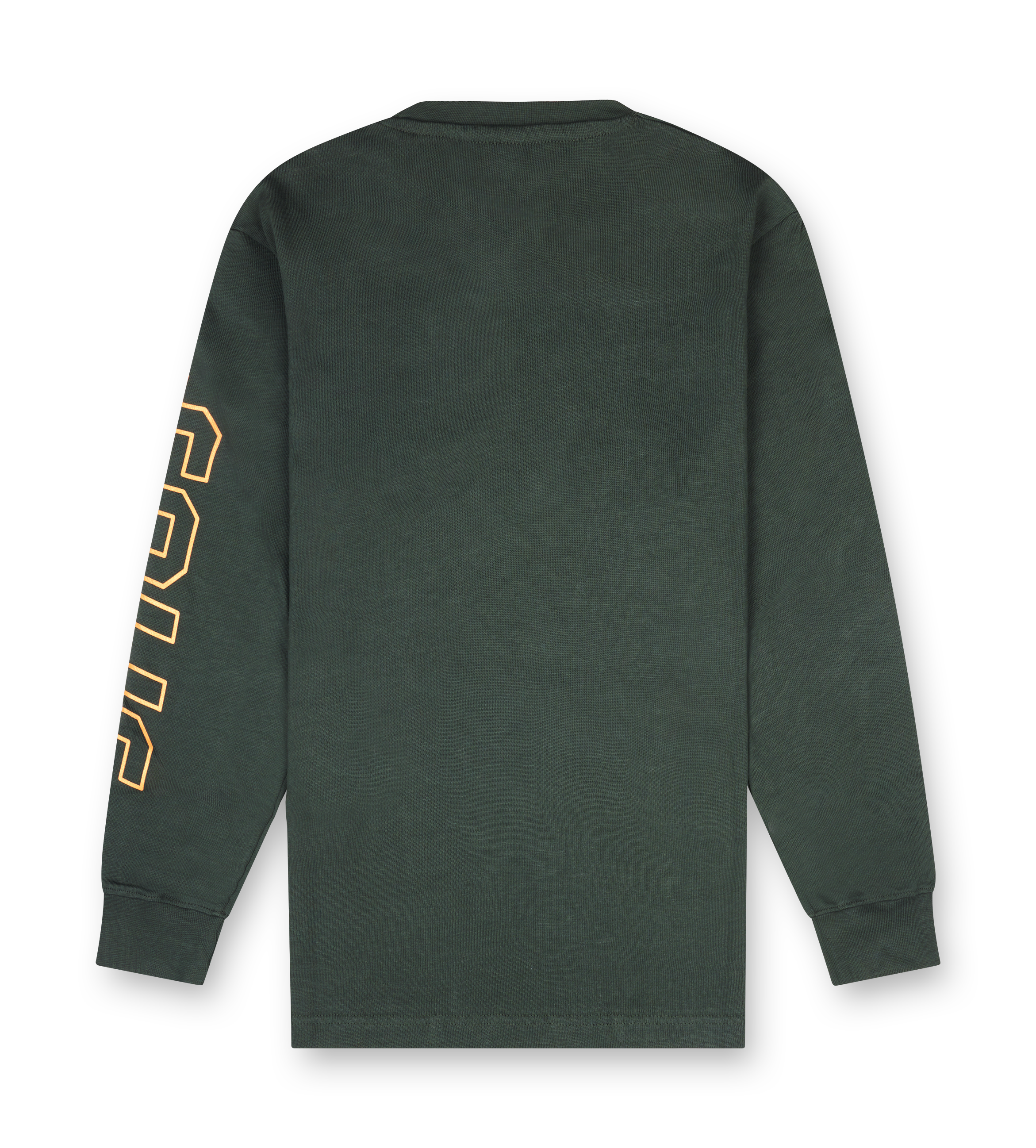 Outline Longsleeve Deep Forest/ Dusty Orange