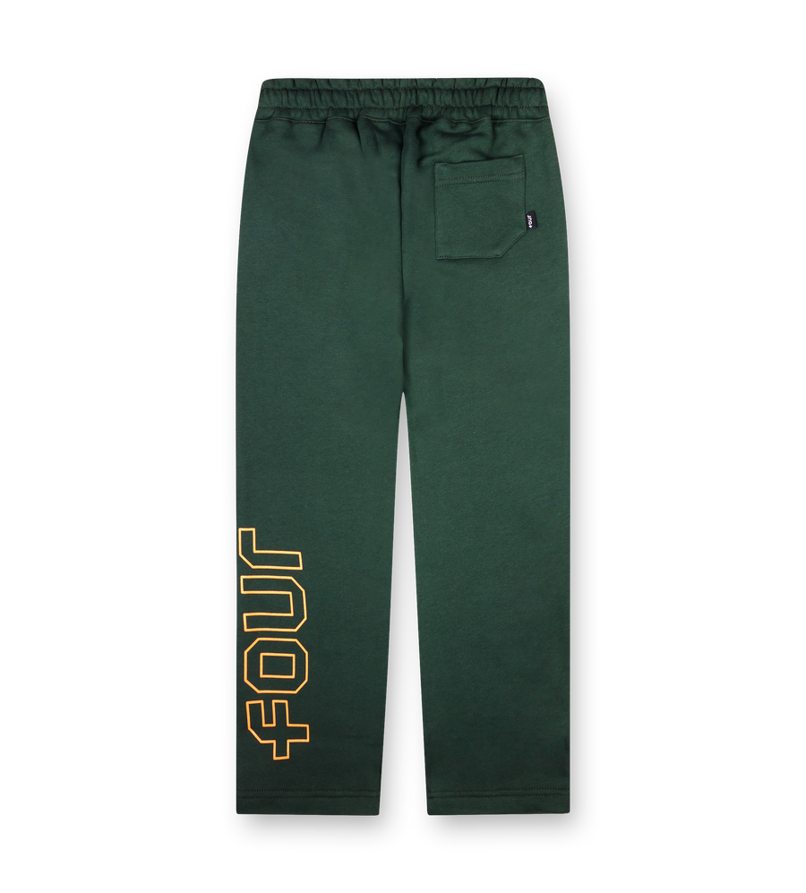 Outline Straight Leg Deep Forest/ Dusty Orange
