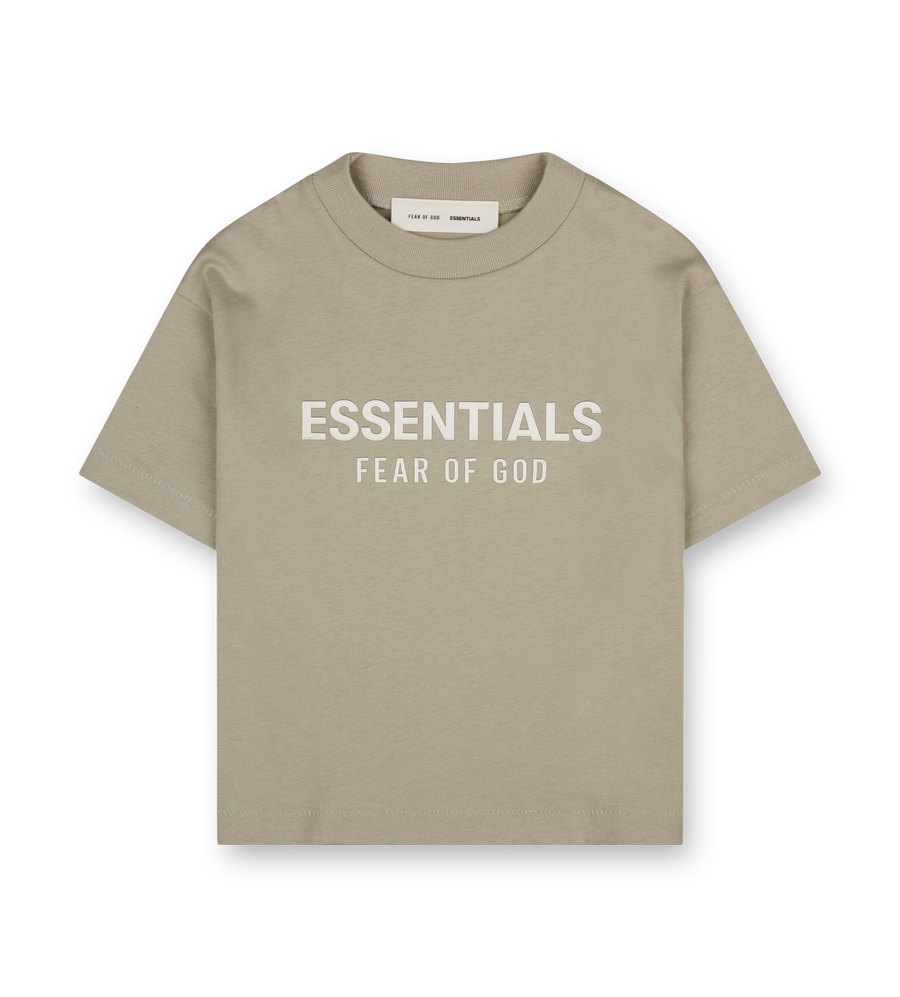 Essentials Classic Crewneck Tee in Abbey Stone (Kids)