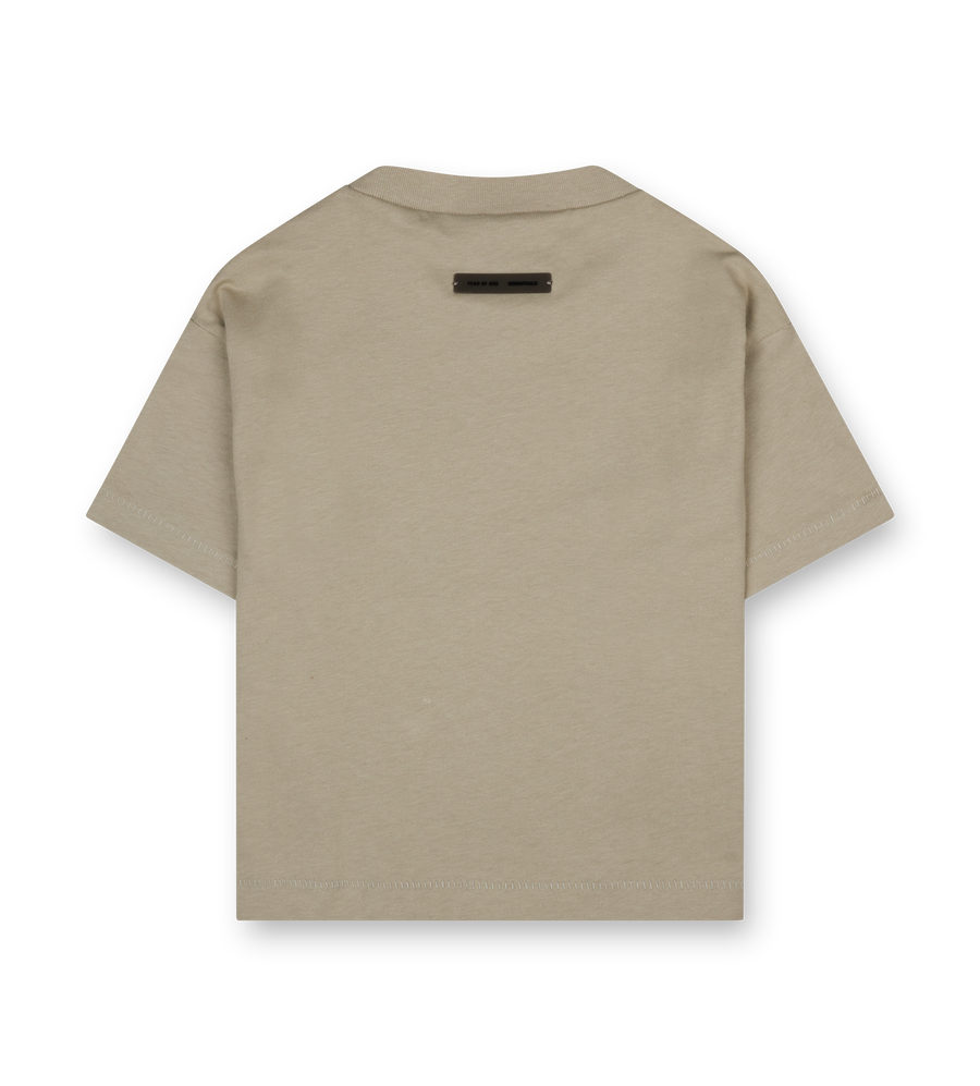Essentials Classic Crewneck Tee in Abbey Stone (Kids)
