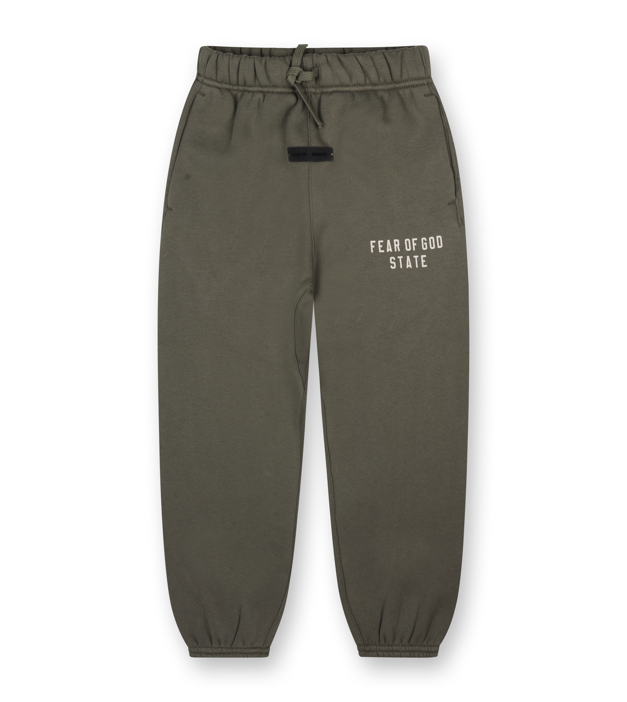 Essentials Classic Fleece Sweatpants in Moss (Kids)