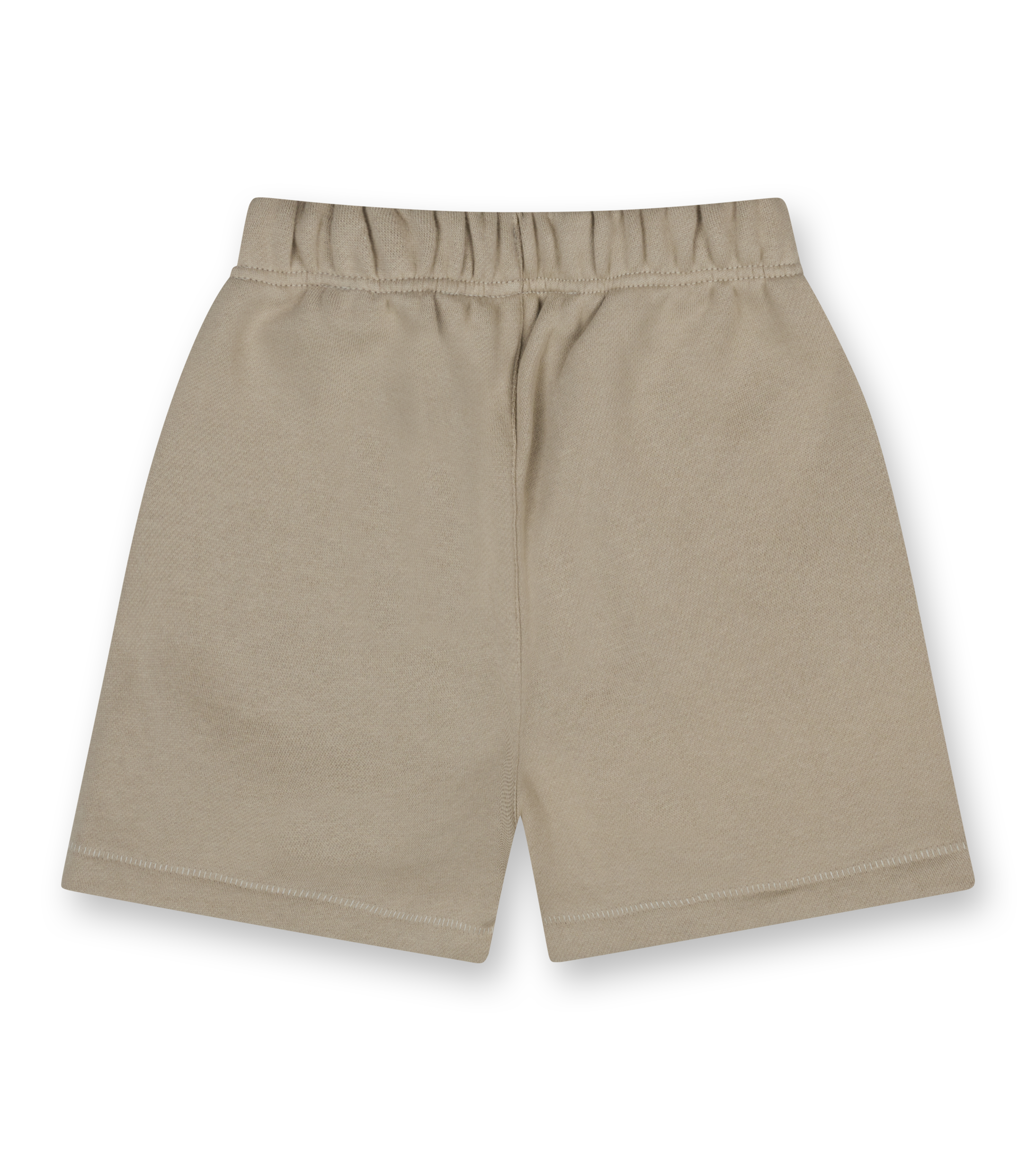 Essentials Kids Fleece Soccer Shorts in Abbey Stone (Kids)