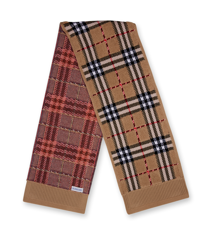 Burberry Kid's Toweling Check Wool Scarf (Kids)