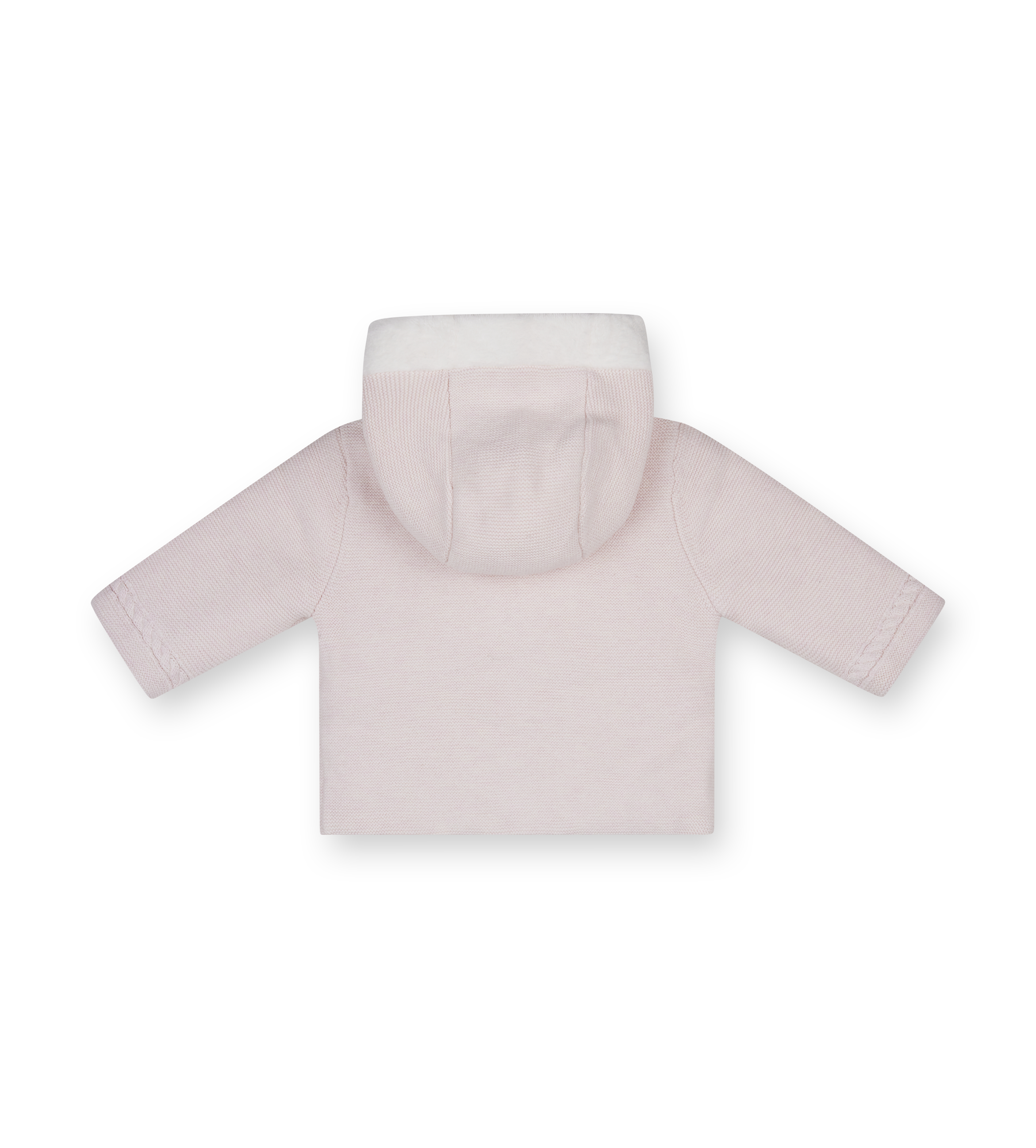 Tartine et Chocolat Manteau Nacre Knitted Jacket in Light Pink (Baby)