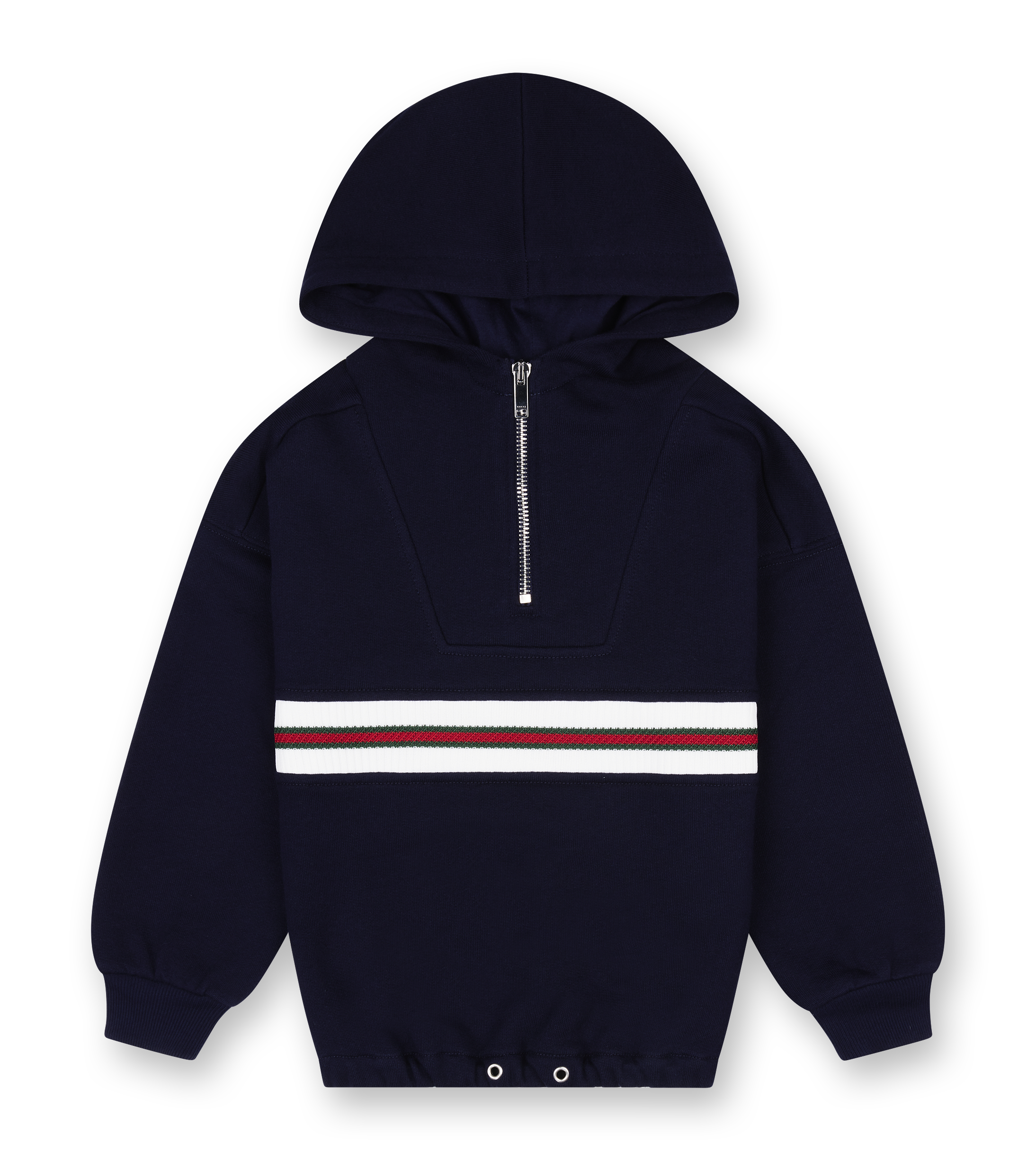 Gucci Children's Cotton Hooded Sweatshirt in Dark Blue (Kids)