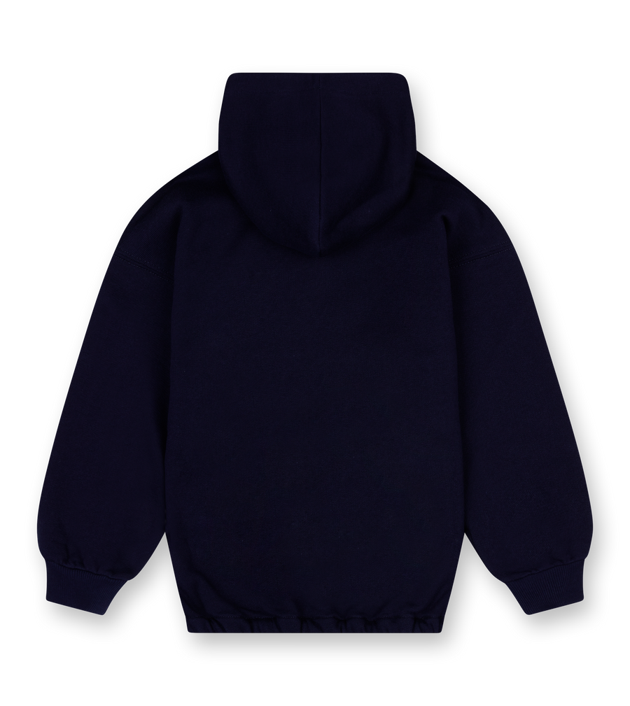 Gucci Children's Cotton Hooded Sweatshirt in Dark Blue (Kids)