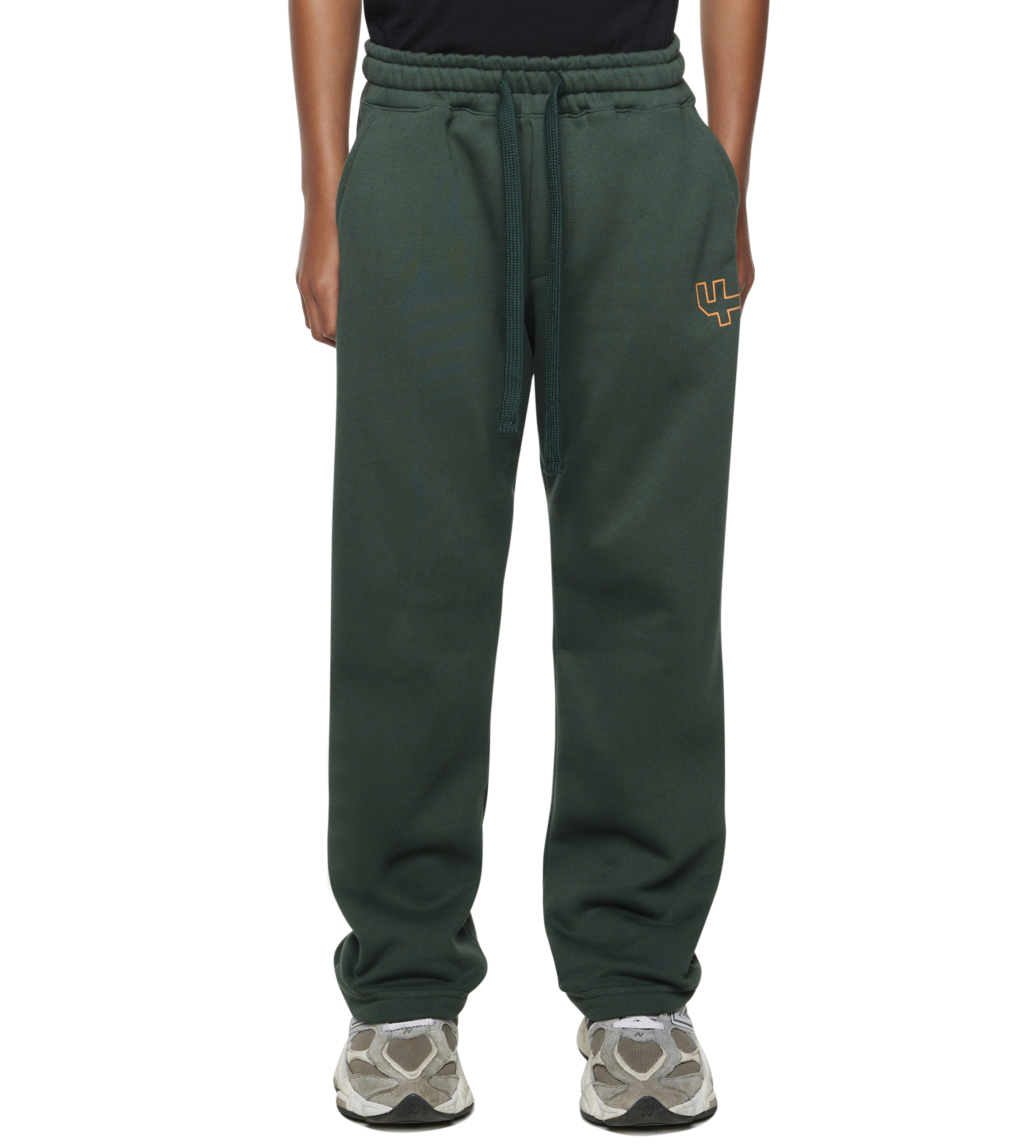 Outline Straight Leg Deep Forest/ Dusty Orange