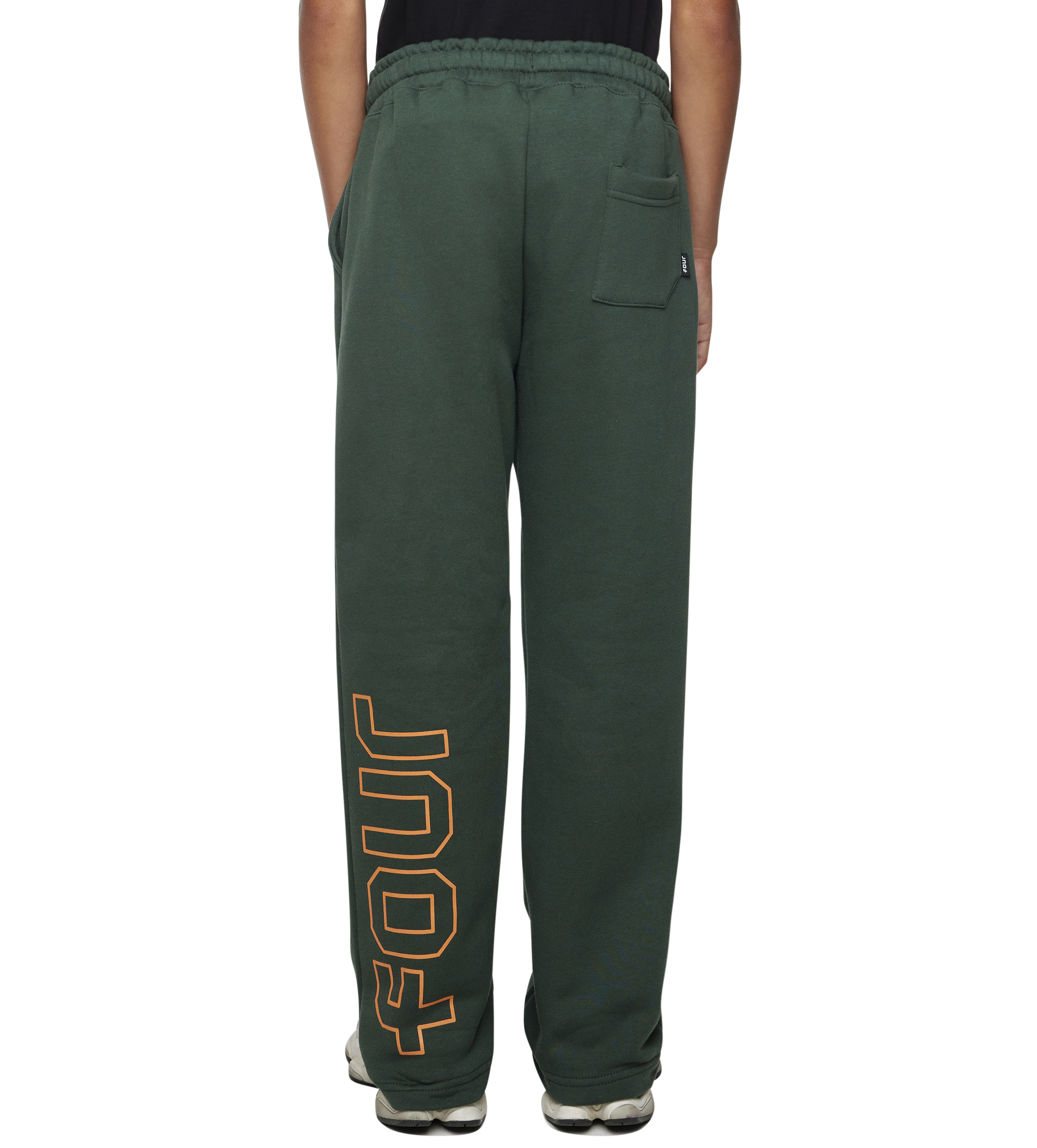 Outline Straight Leg Deep Forest/ Dusty Orange