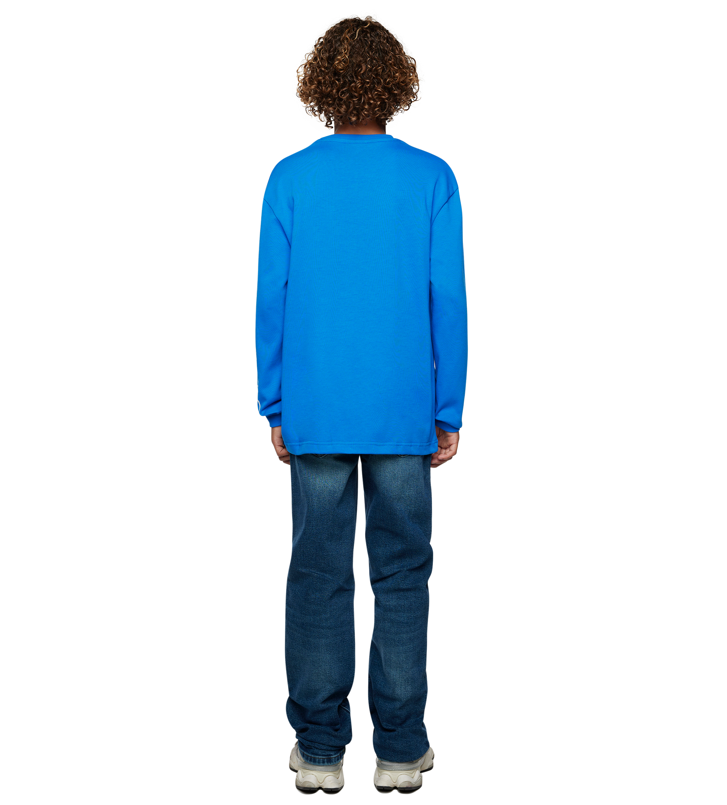 Outline Longsleeve Princess Blue/ Cannoli