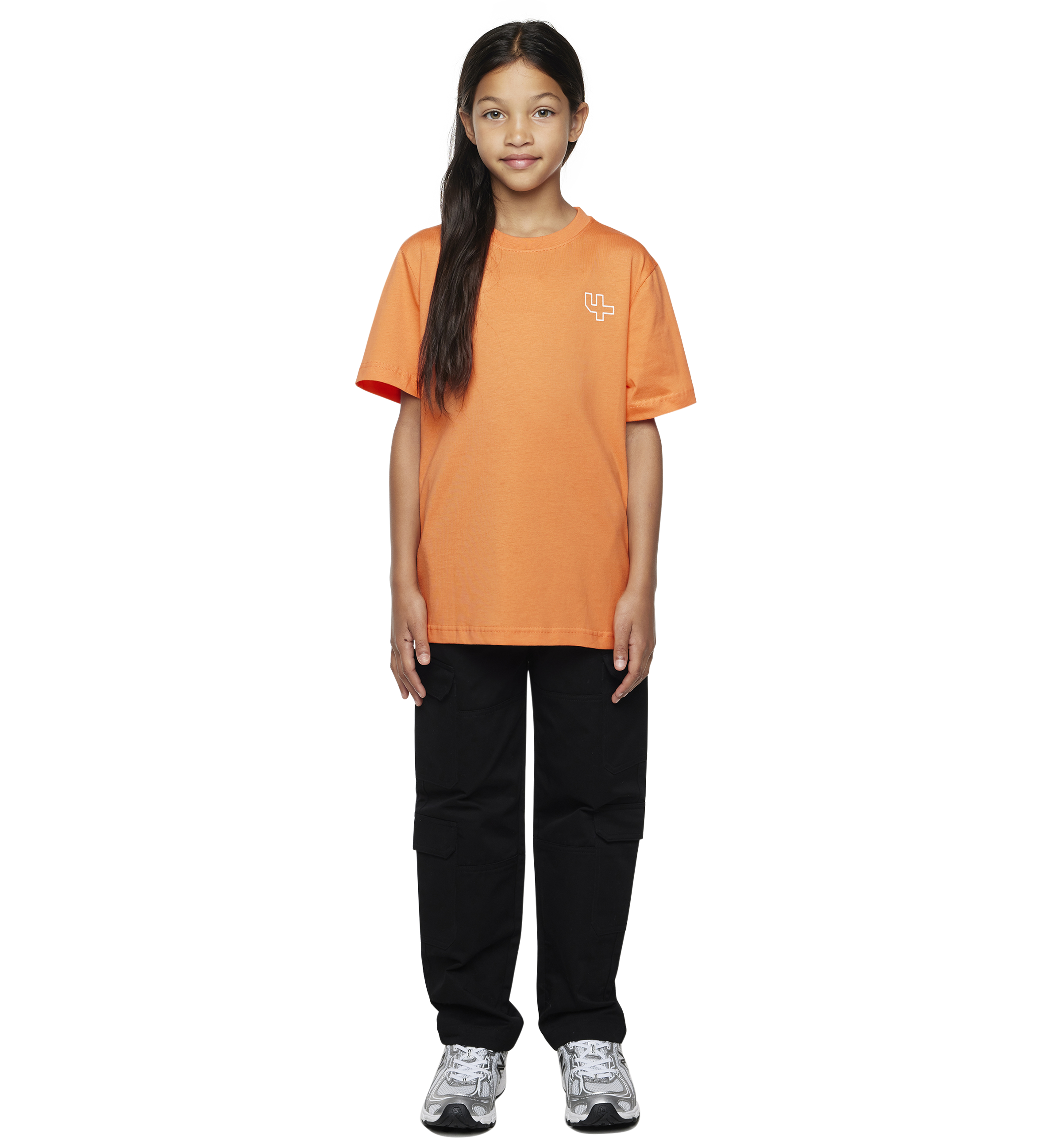 Outline T-shirt Dusty Orange/ Cannoli