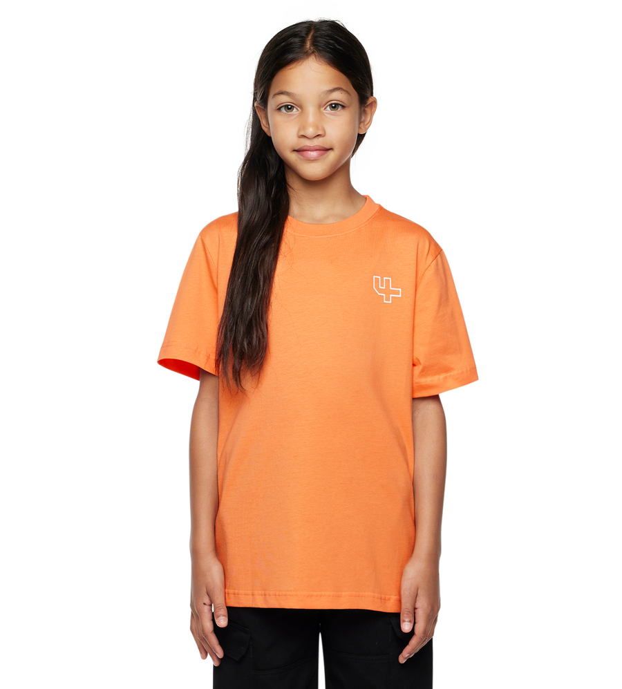 Outline T-shirt Dusty Orange/ Cannoli