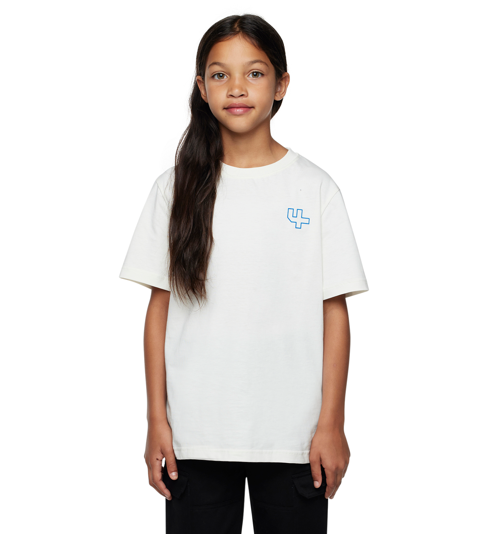 Outline T-shirt Cannoli/ Princess Blue