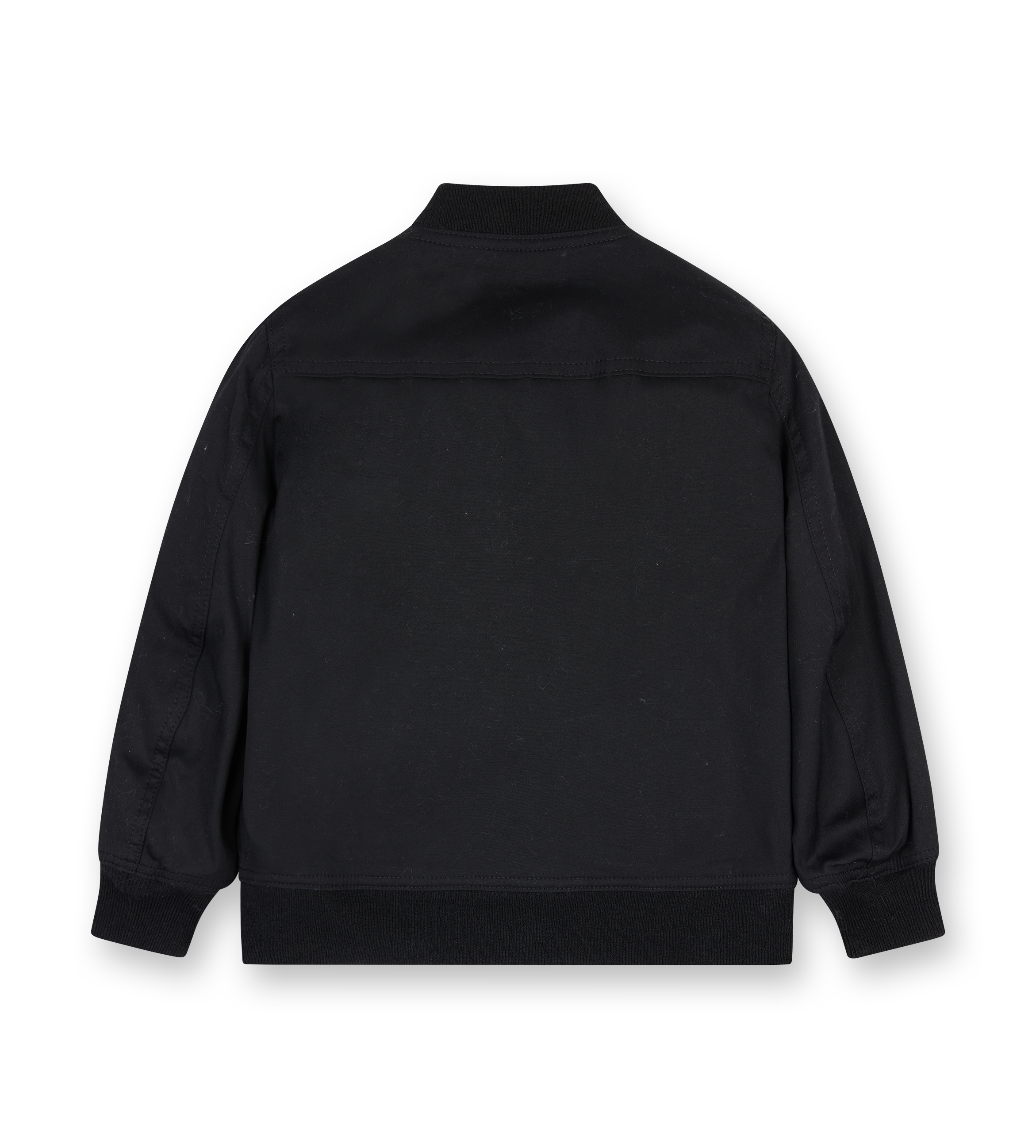 Black Bomber Zip Pockets