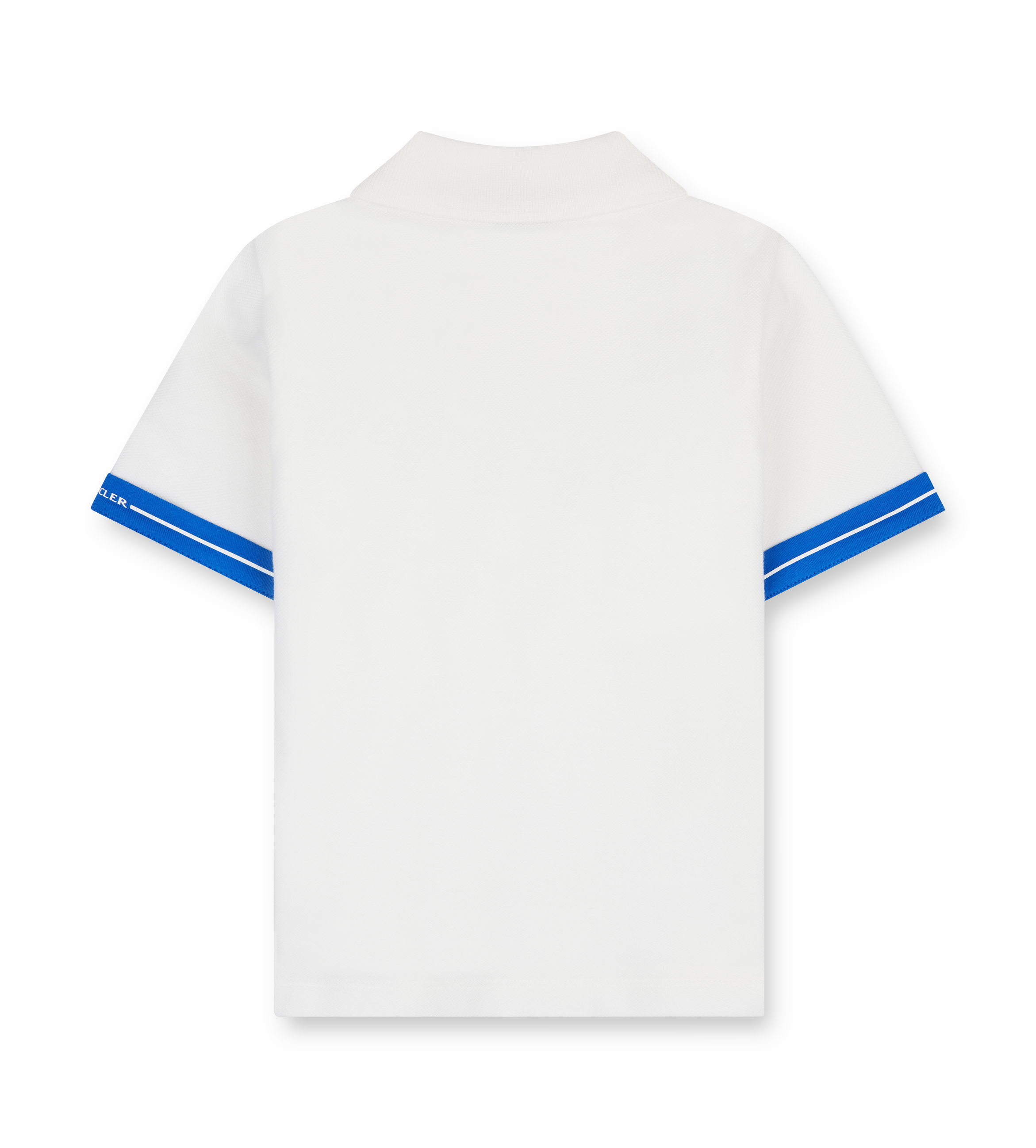 Logo Patch Cotton Piquet Polo Shirt - White