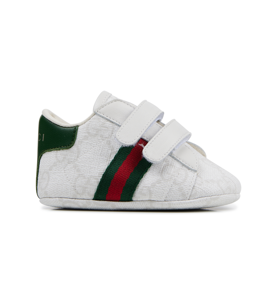 Gucci KSS25 Toddler Bootie - White/Red/Green