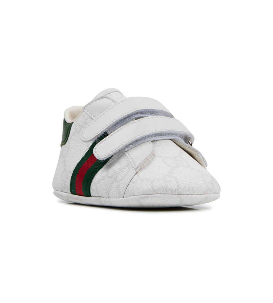 Gucci KSS25 Toddler Bootie - White/Red/Green